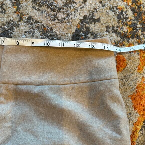 BANANA REPUBLIC Harrison Wool Blend Wide Leg Pants Size 4 Business Casual Luxe - Picture 8 of 11